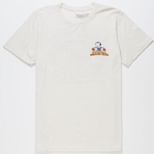 Peanuts Snoopy 100% Cotton Tropical Beach Club T-Shirt